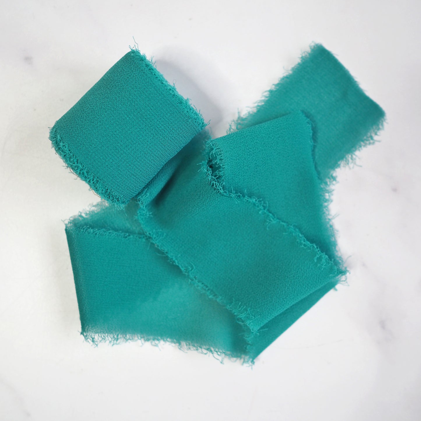 Luxury Chiffon Ribbon Rolls - Teal