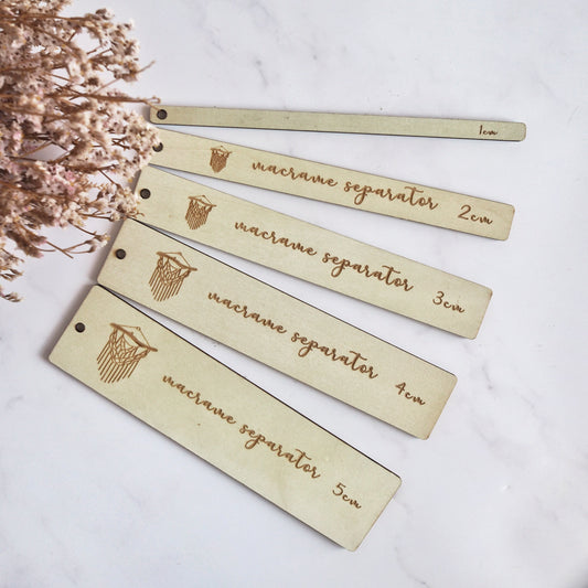 Macrame Separator Tool Kit The Joyful Studio