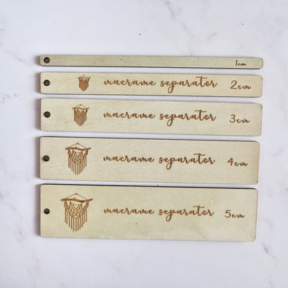 Macrame Separator Tool Kit The Joyful Studio