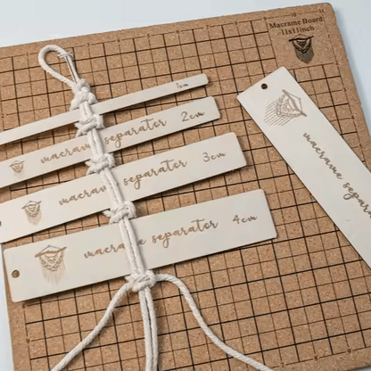Macrame Separator Tool Kit The Joyful Studio
