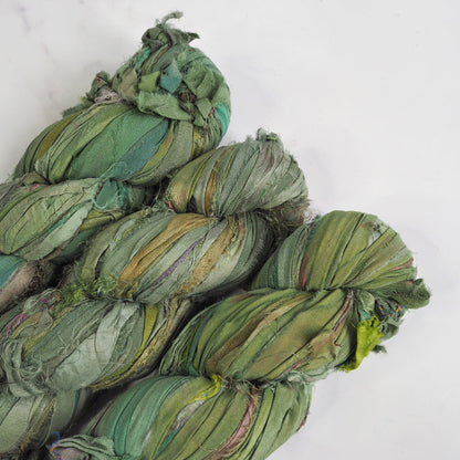 Recycled Sari Silk Ribbon The Joyful Studio