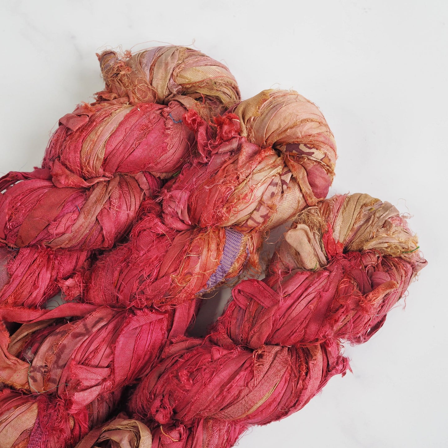 Recycled Sari Silk Ribbon The Joyful Studio