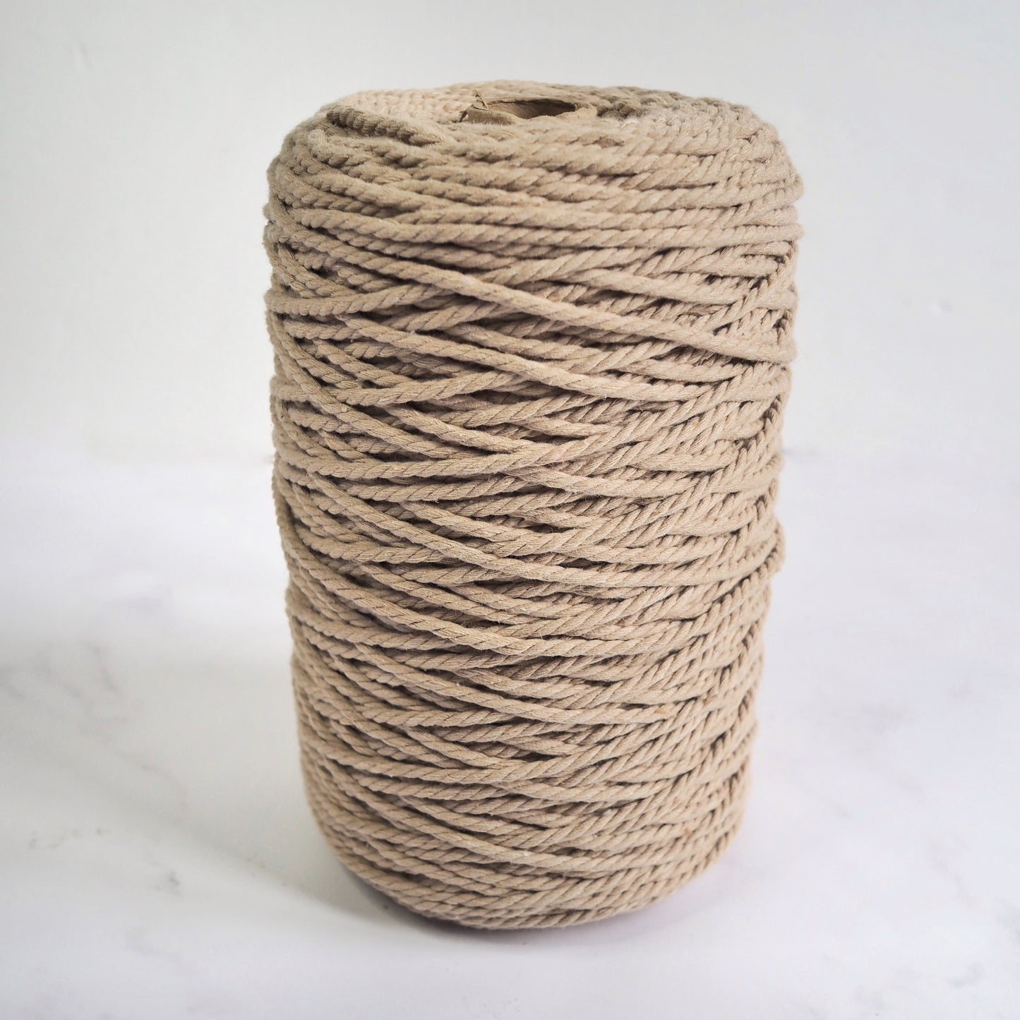 4mm Twisted Rope in Sand