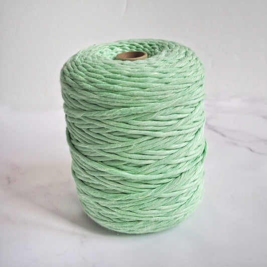 Outlet string in colour mint