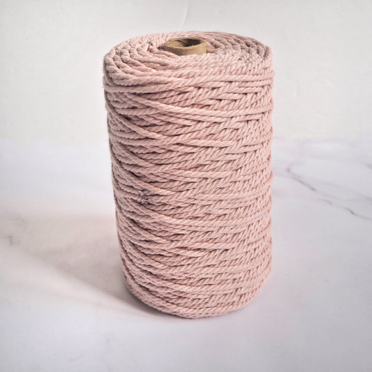 OUTLET Twisted Rope in Blushing Peach