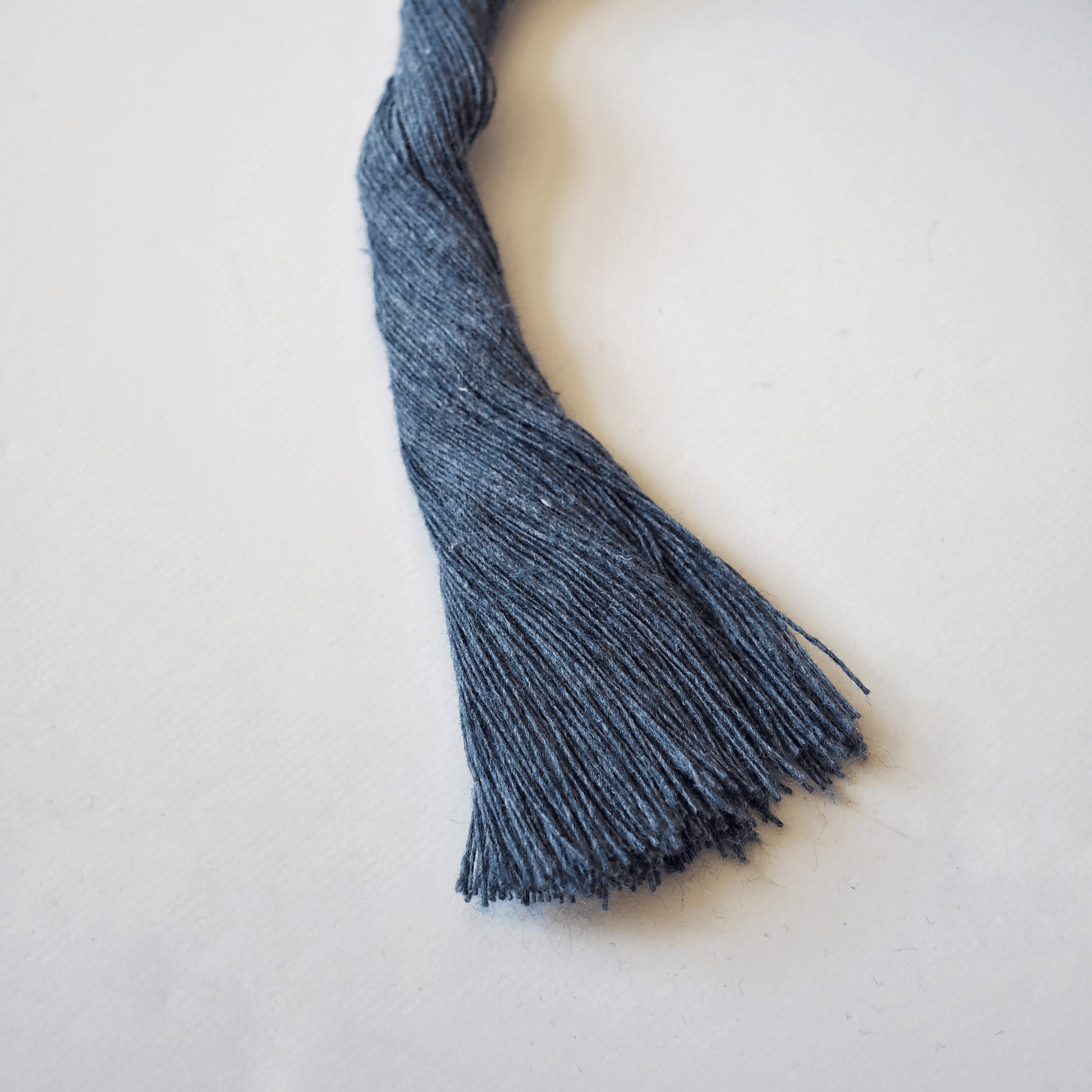 Indigo  12mm Recycled Cotton String – The Joyful Studio