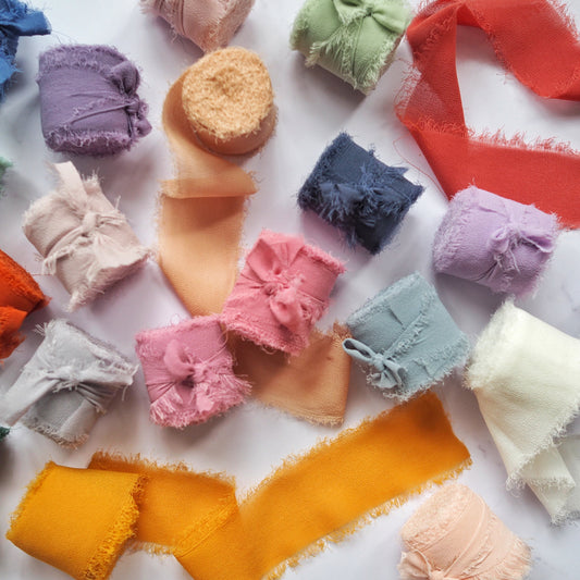 Luxury Chiffon Ribbon Rolls The Joyful Studio