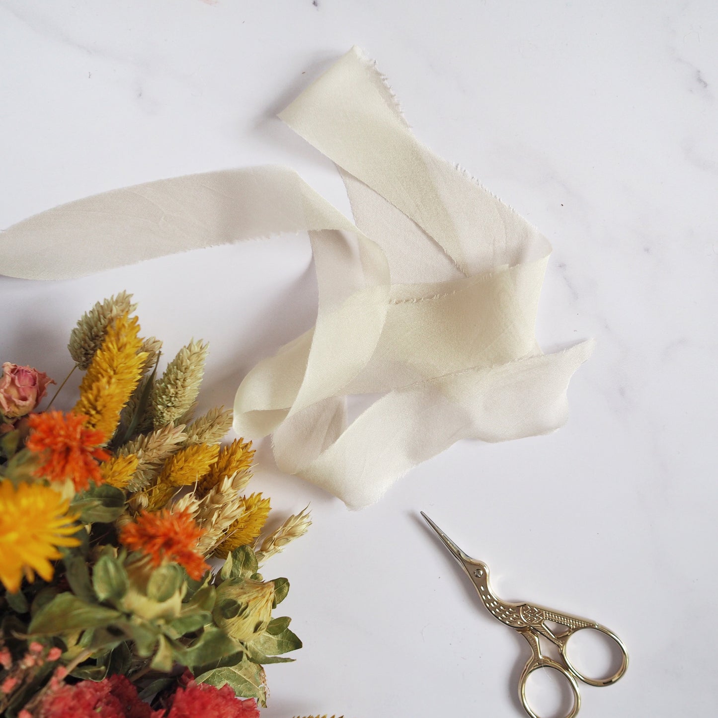 Silk Chiffon Ribbon (by the meter) The Joyful Studio