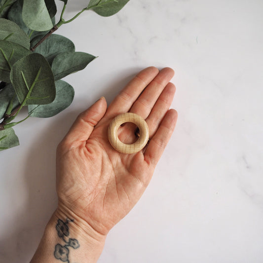 Wooden Rings - 4cm The Joyful Studio