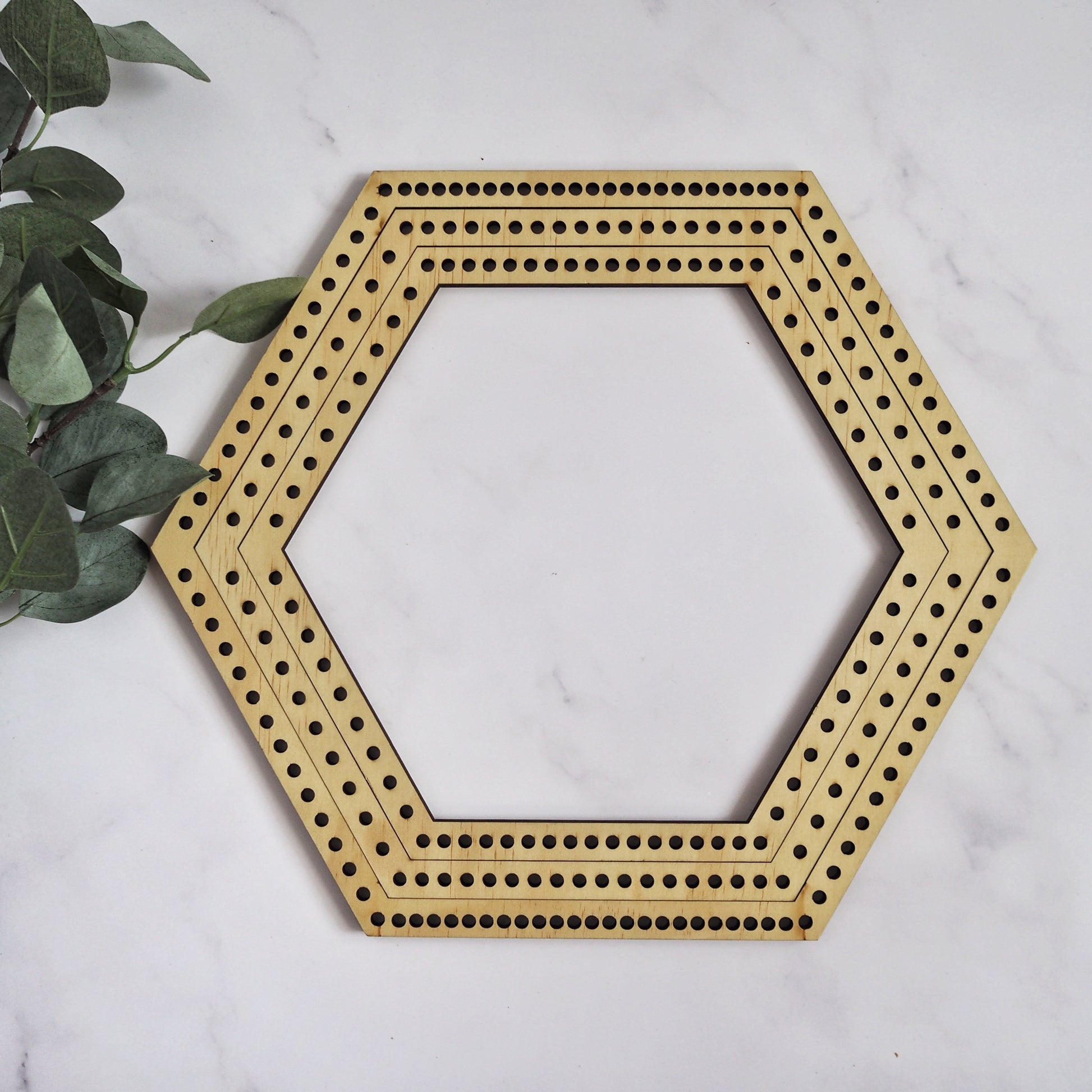 Hexagon Weaving Looms - 3 Sizes The Joyful Studio