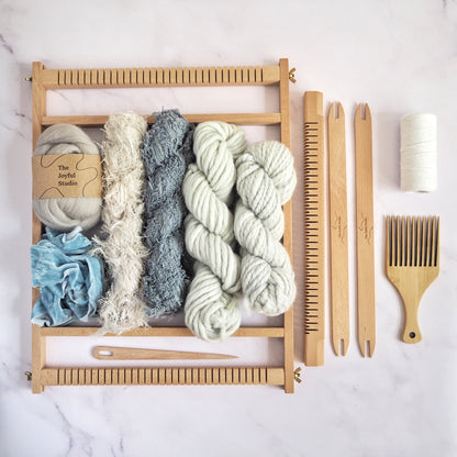 Weaving Project Kit - 'Cool Blue' The Joyful Studio