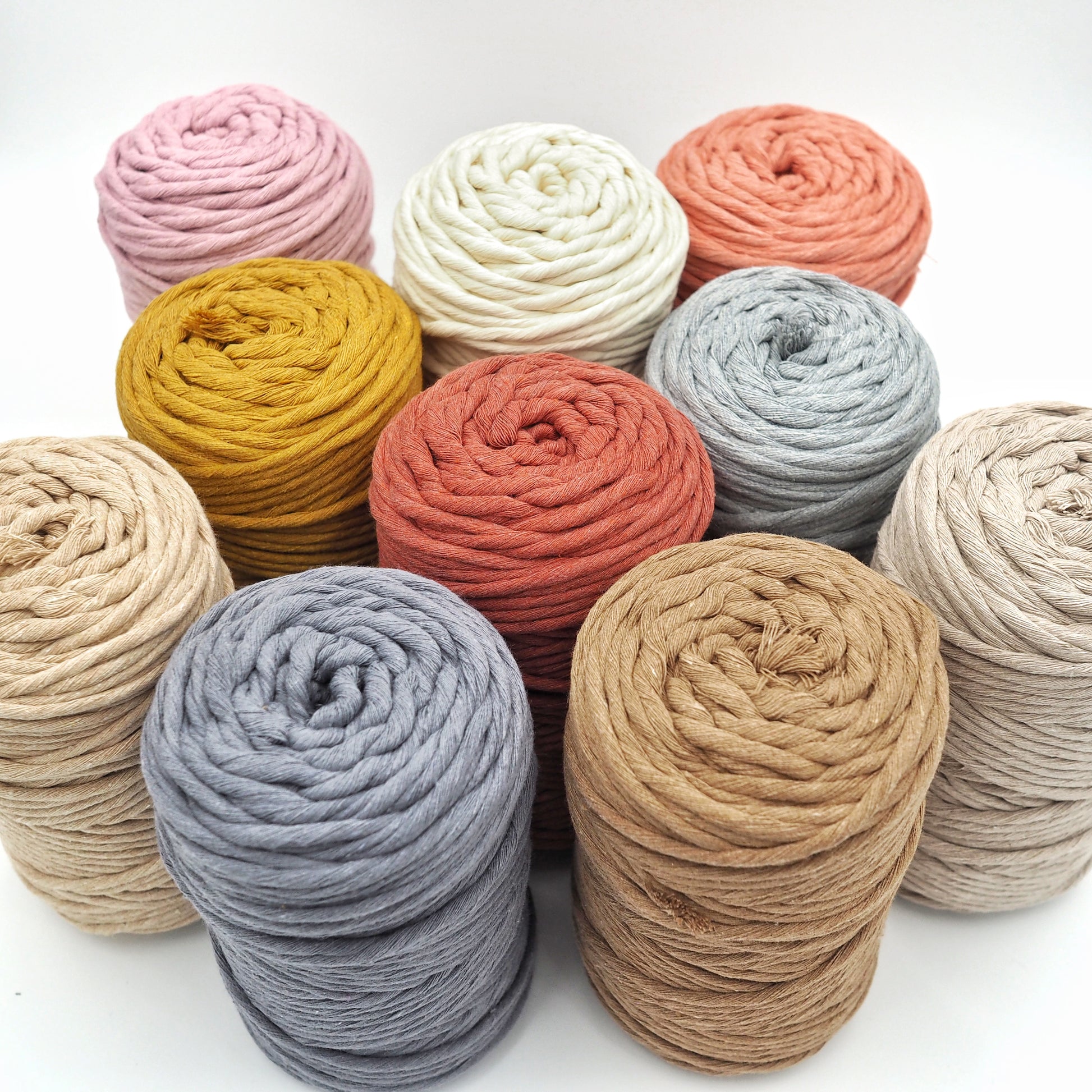 Dusty Rose | 5mm Recycled Cotton String The Joyful Studio