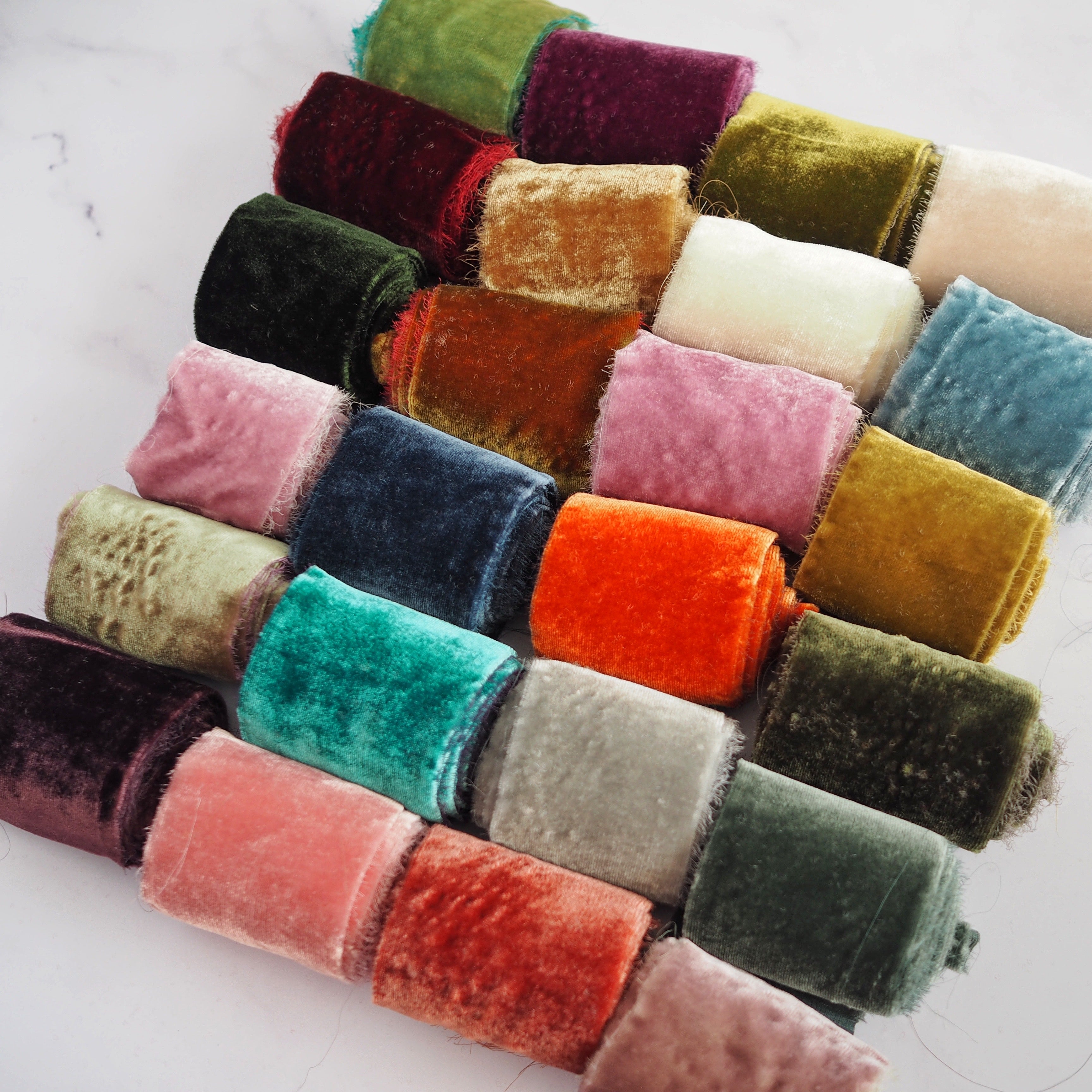 Silk Velvet Ribbon - The Joyful Studio