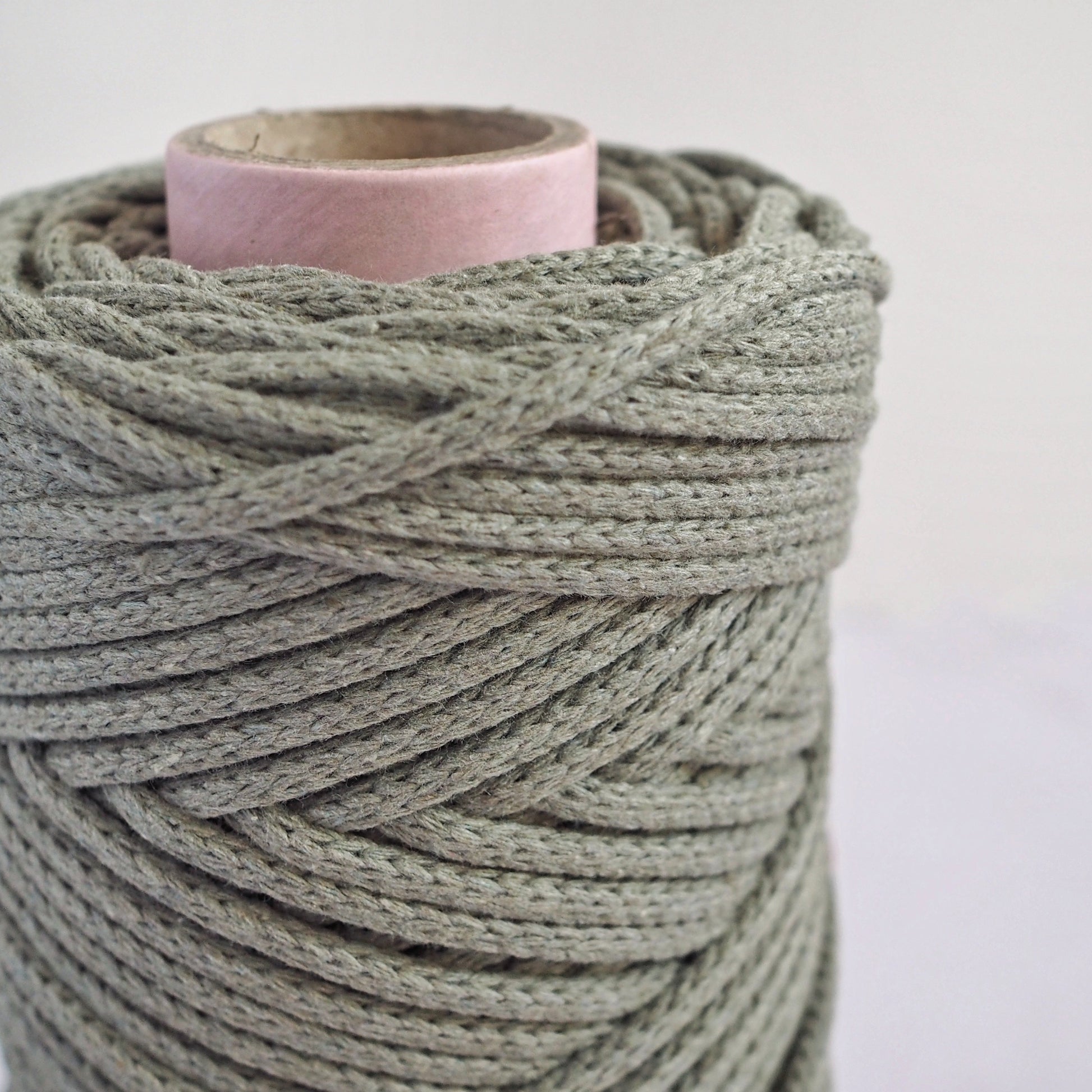 Sage | 3mm Braided Cotton Cord The Joyful Studio