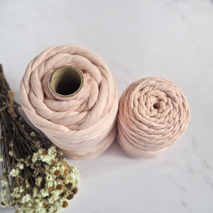 Ballet Pink | 12mm Recycled Cotton String The Joyful Studio