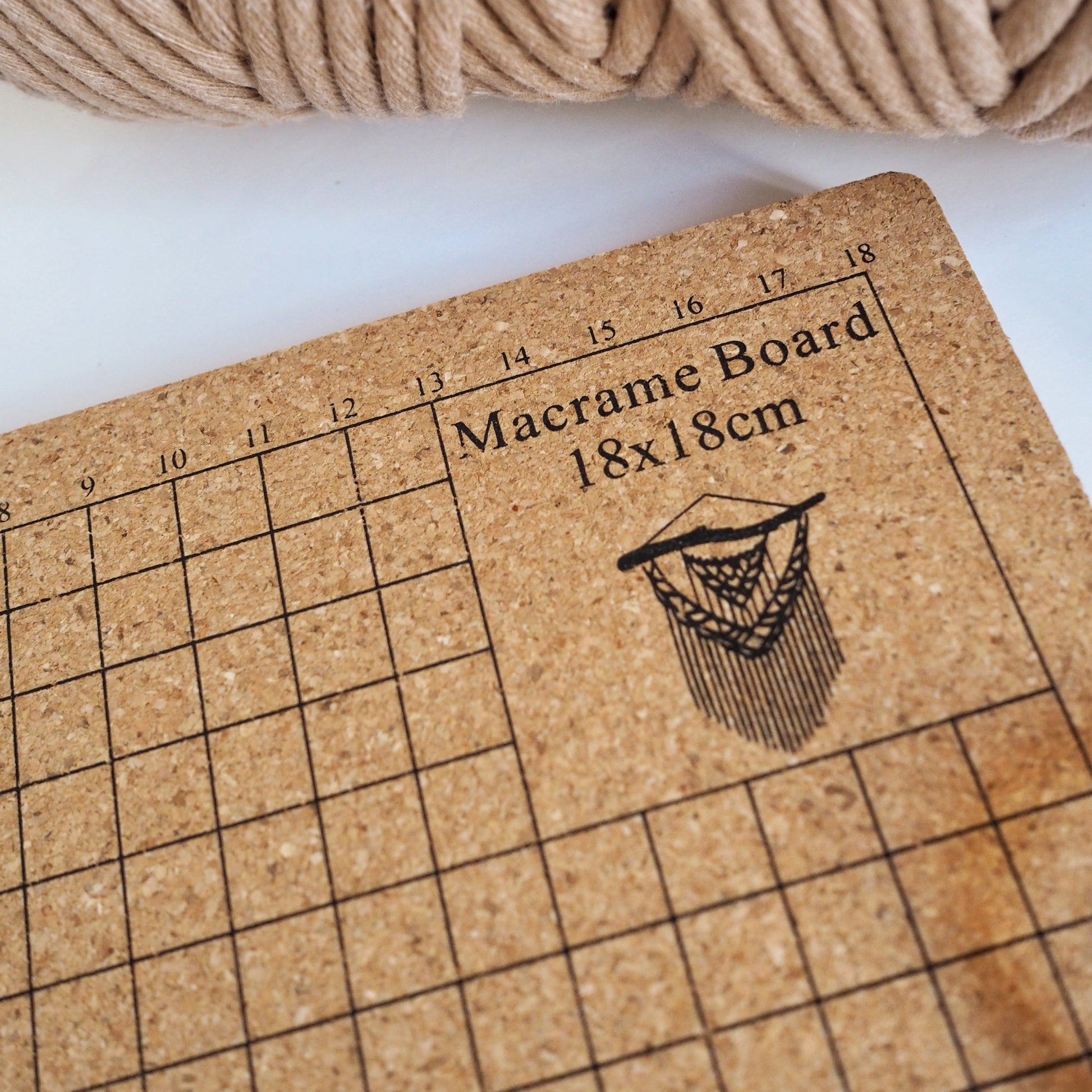 Macrame Cork Boards | 3 sizes The Joyful Studio