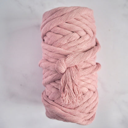 Dusty Rose | 12mm Recycled Cotton String The Joyful Studio
