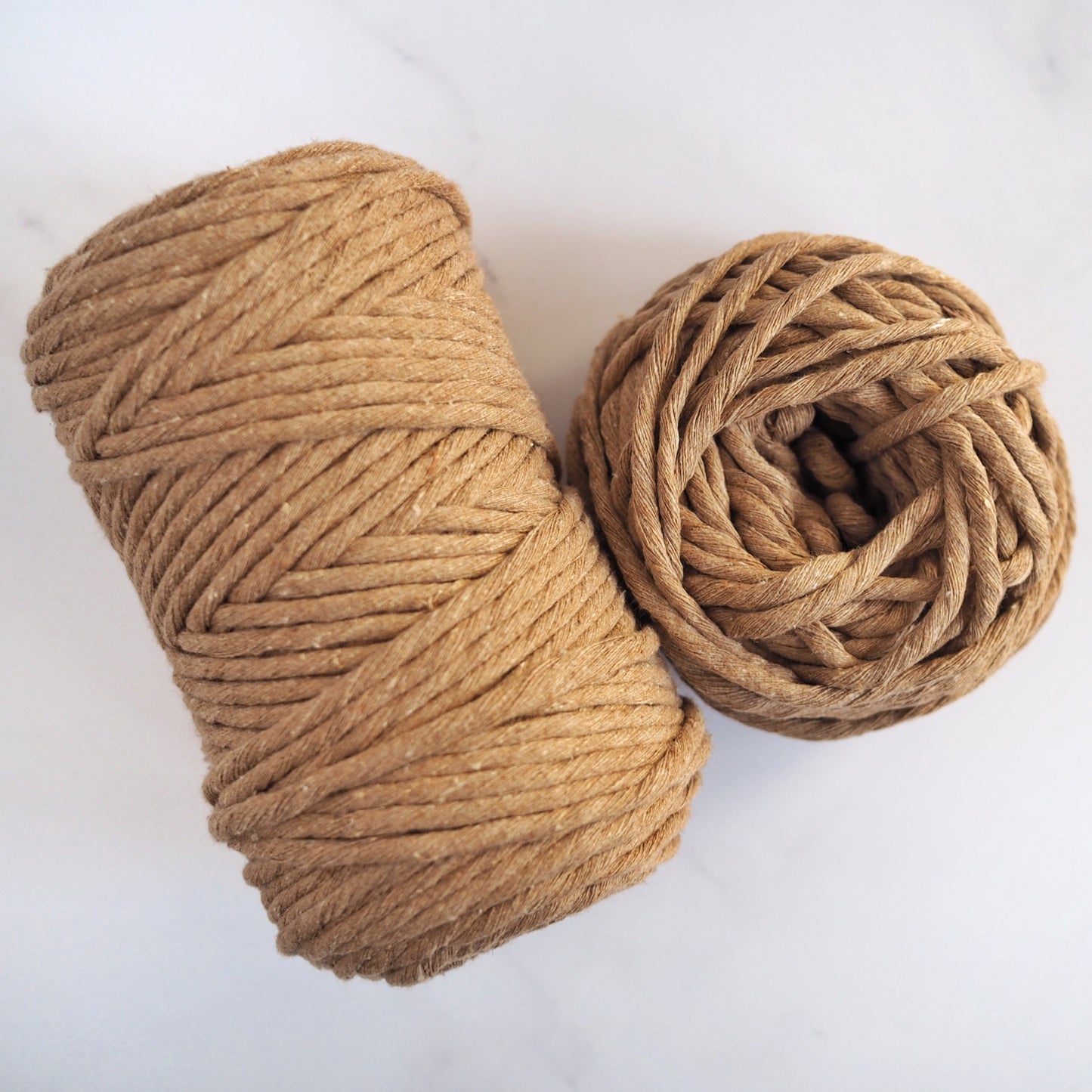 Mocha| 5mm Recycled Cotton String The Joyful Studio