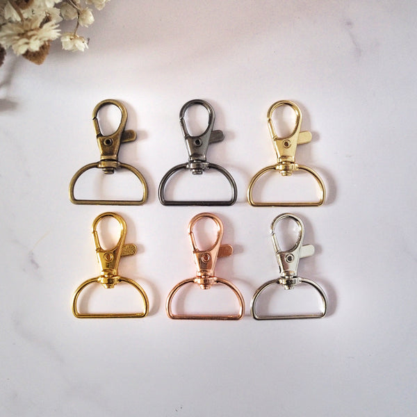 D Ring Swivel Lobster Clasp - The Joyful Studio