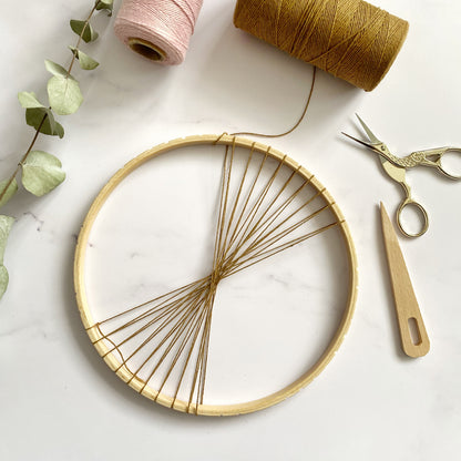 Circular Weaving Loom The Joyful Studio