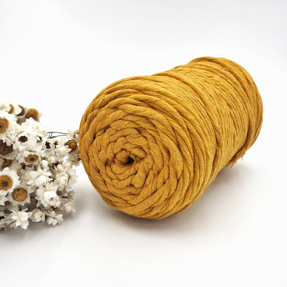 Mustard | 5mm Recycled Cotton String The Joyful Studio